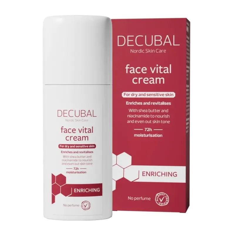 Decubal Vital Face Moisturizer with Vitamin C Cream 50 ml